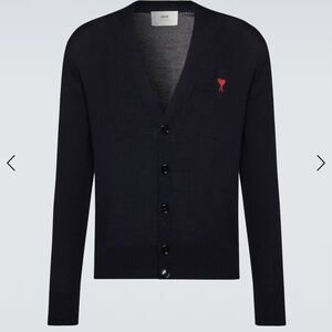 Ami paris black cardigan
